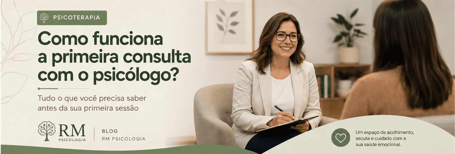Como funciona a primeira consulta com o psicólogo? Tudo o que você precisa saber antes da sua primeira sessão