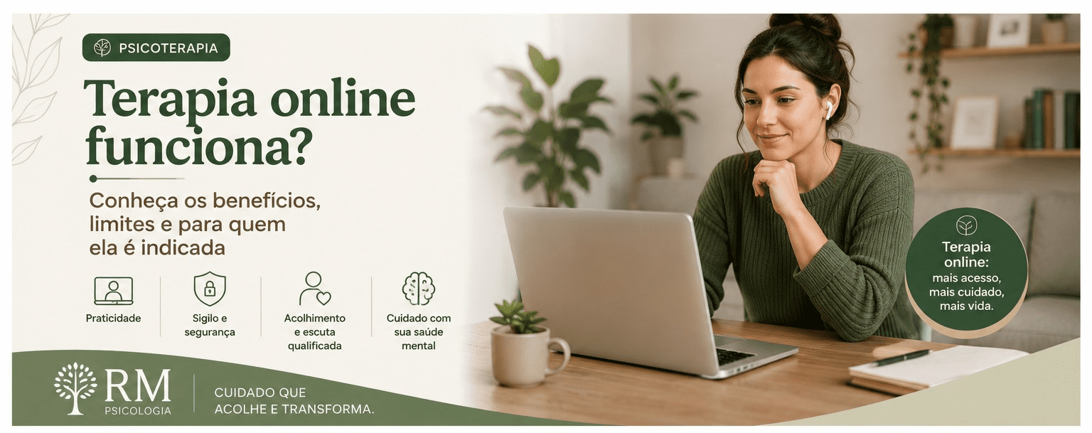 Terapia online funciona? Descubra os benefícios e para quem ela é indicada